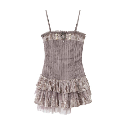 NO_ROMANCE_Vintage_Ballet_Tulle_Puff_Spaghetti_Strap_Women&