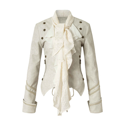 NO_ROMANCE_Vintage_Punk_Court_Ribbon_Scarf_Slim_Women&