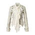 NO ROMANCE Vintage Punk Court Ribbon Scarf Slim Women&