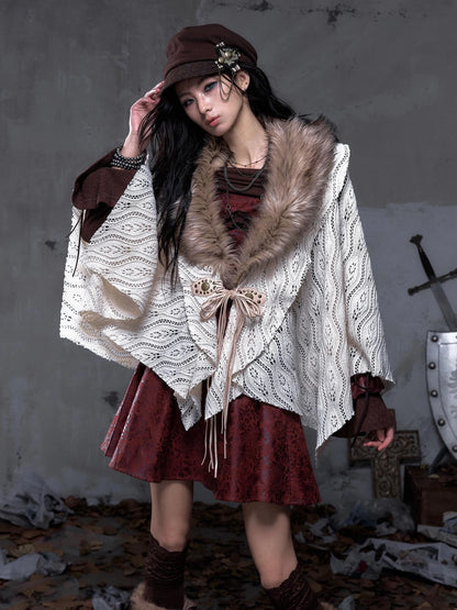 NO ROMANCE Warm Minimalist Style Women Office Casual Solid Color Beige Polyester Blouse