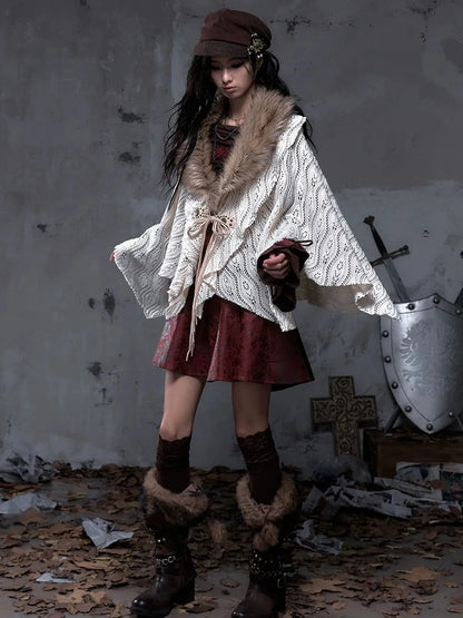 NO ROMANCE Warm Minimalist Style Women Office Casual Solid Color Beige Polyester Blouse