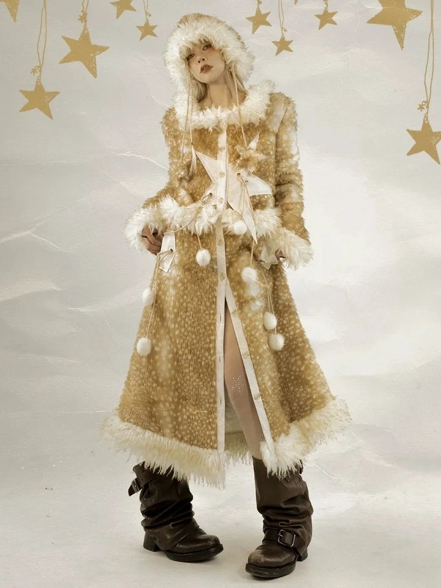 NO ROMANCE Warm Thick Padded Longline Stand Collar Long Sleeve Streetwear For Women Jacket