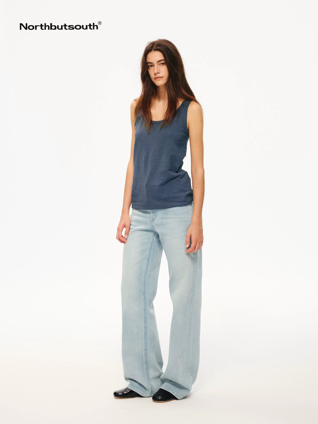 Natural Texture Classic Crewneck Relaxed Casual Women&
