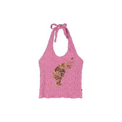 Achihara Sunset Duo Sleeveless Crop Tee