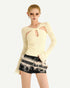 Nico_Molly_Almond_Twist_Knot_Cutout_Long_Sleeve_Slim_Fit_Sexy_Women&