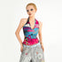 Nico_Molly_Backless_Cropped_Fitted_Graffiti_Letter_V-neck_Tie_Women&