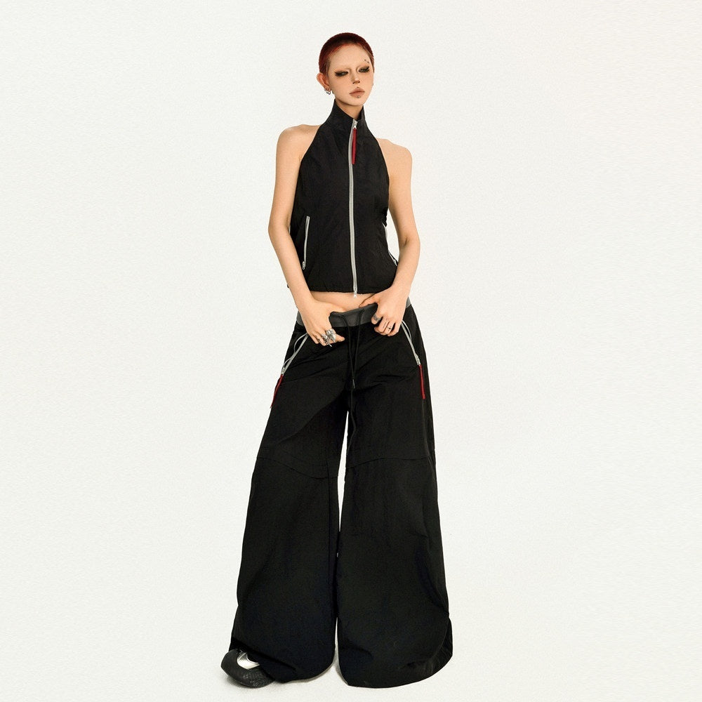 Nico_Molly_Backless_Halter_Utility_Wide_Leg_Women&