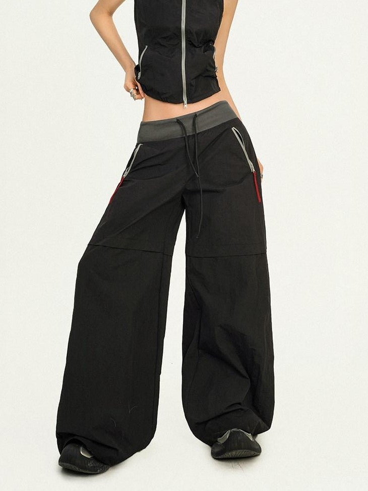 Nico Molly Backless Halter Utility Wide Leg Women&