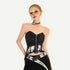 Nico_Molly_Black_Punk_Zippered_Cropped_Bustier_Waist_Cinch_Women&
