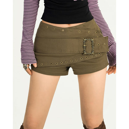 Nico_Molly_Black_Studded_Low_Waist_Zipper_Pocket_Slim_Women&