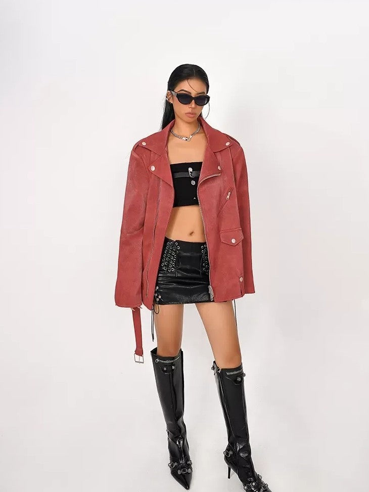 Nico Molly Cropped Vintage Workwear Wrap Chest Backless Slim Fit Women&