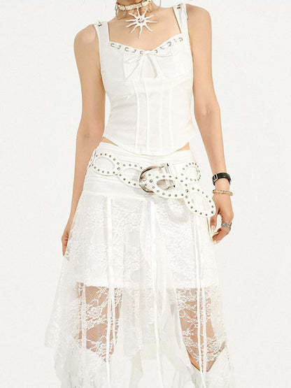 Nico Molly Cutout Rhinestone Vintage Round Ring Women&