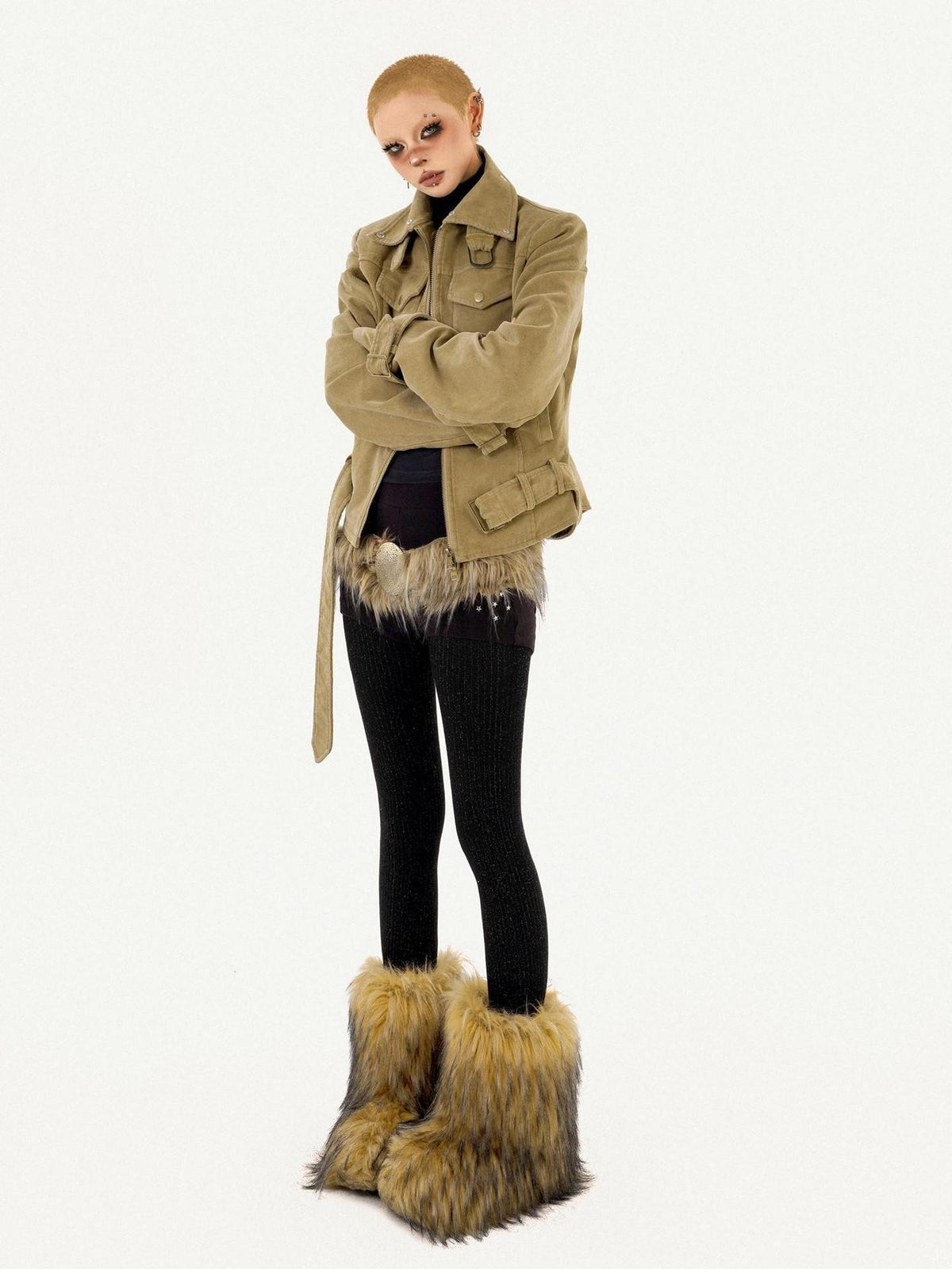 Nico Molly Cutout Rhinestone Vintage Round Ring Women&
