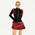 Nico_Molly_Flame_Fur_Collar_Double_Zipper_Faux_Layered_Knitted_Slim_Women&
