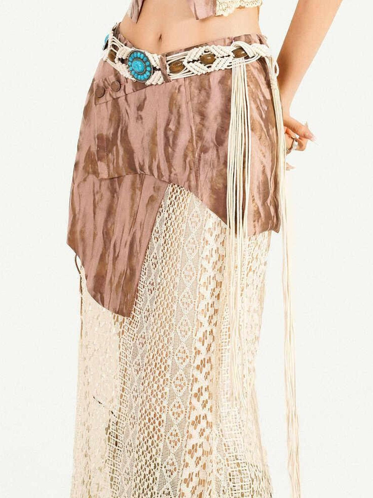 Nico Molly Forest Boho American Vintage Woven Agate Ethnic Romantic Women&