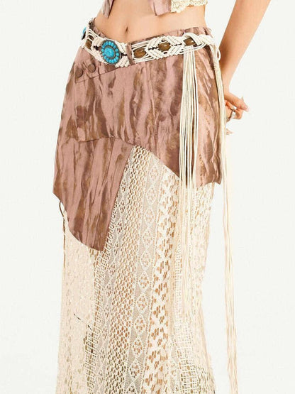 Nico Molly Forest Boho American Vintage Woven Agate Ethnic Romantic Women&