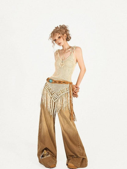 Nico Molly Forest Boho American Vintage Woven Agate Ethnic Romantic Women&