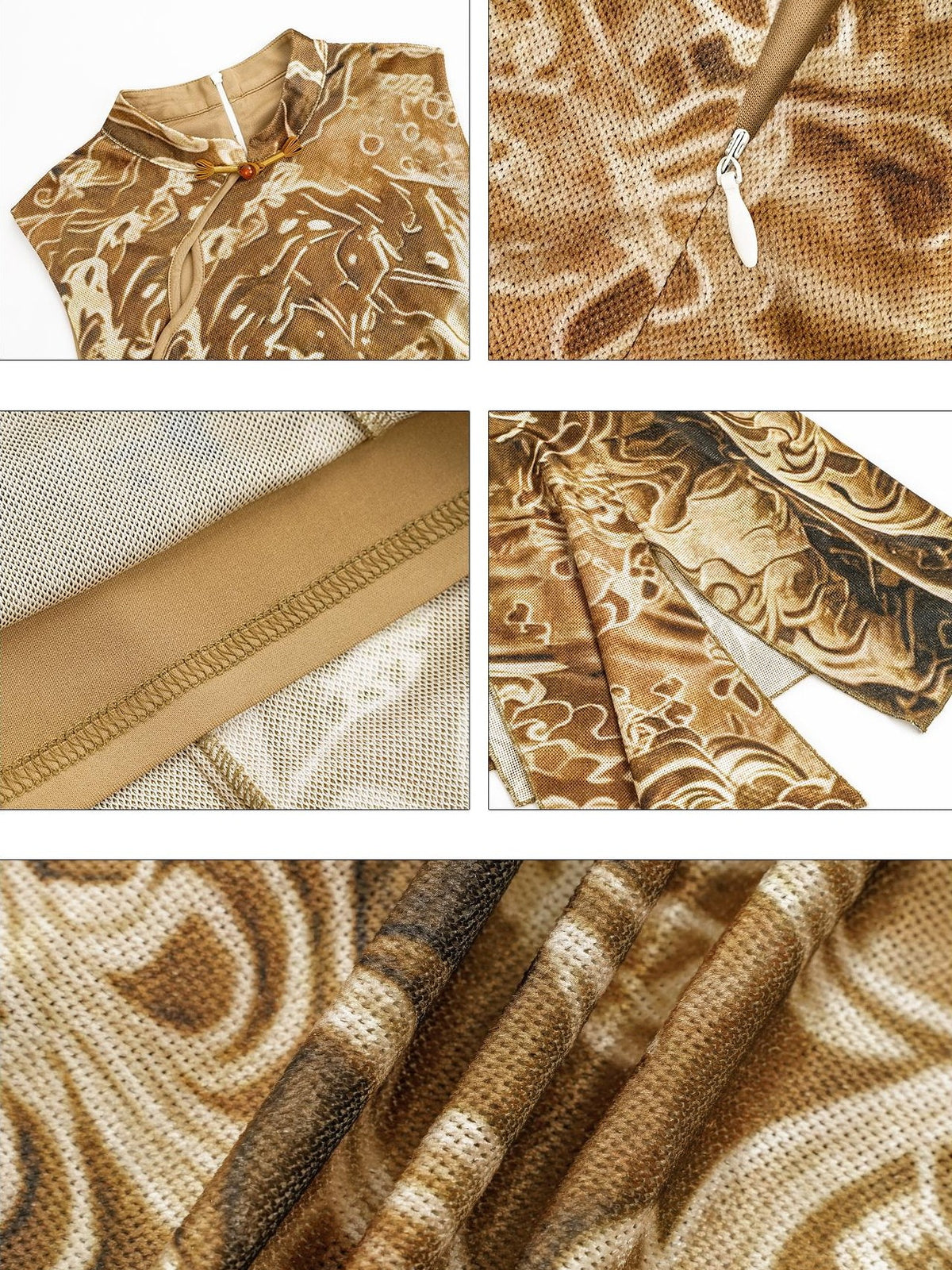 Nico Molly Gilded Glamorous Fishtail Sleeveless Slim Women&