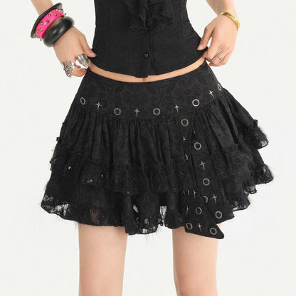 Nico_Molly_Gothic_Halter_Metal_Buckle_Cinched_Asymmetrical_Women&