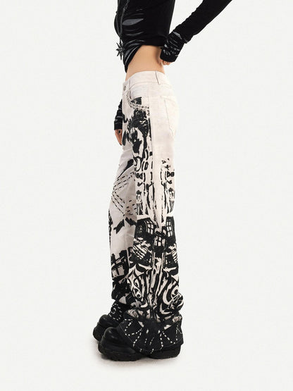 Nico Molly Ink Wash Studded Punk Street Women&
