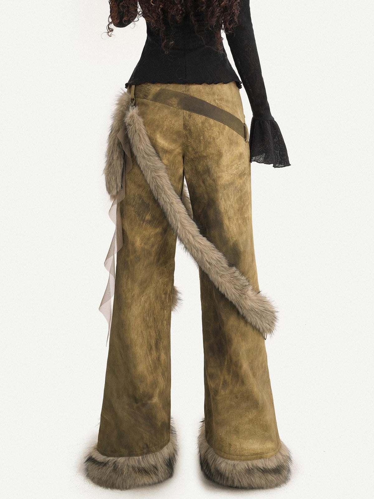 Nico Molly Plush Patchwork Distressed Wasteland Vintage Women&