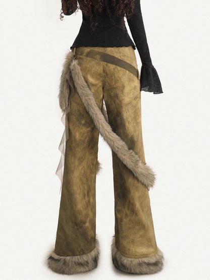 Nico Molly Plush Patchwork Distressed Wasteland Vintage Women&