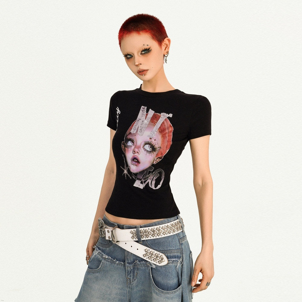 Nico_Molly_Portrait_Print_Round_Neck_Set_In_Shoulder_Women&