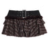 Nico_Molly_Retro_Frayed_Patchwork_Waist_Cinch_Striped_V-neck_Women&