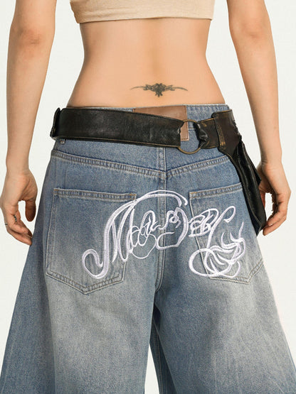 Nico Molly Retro Punk Biker Leather Waist Corset Belt Unique Design Women&