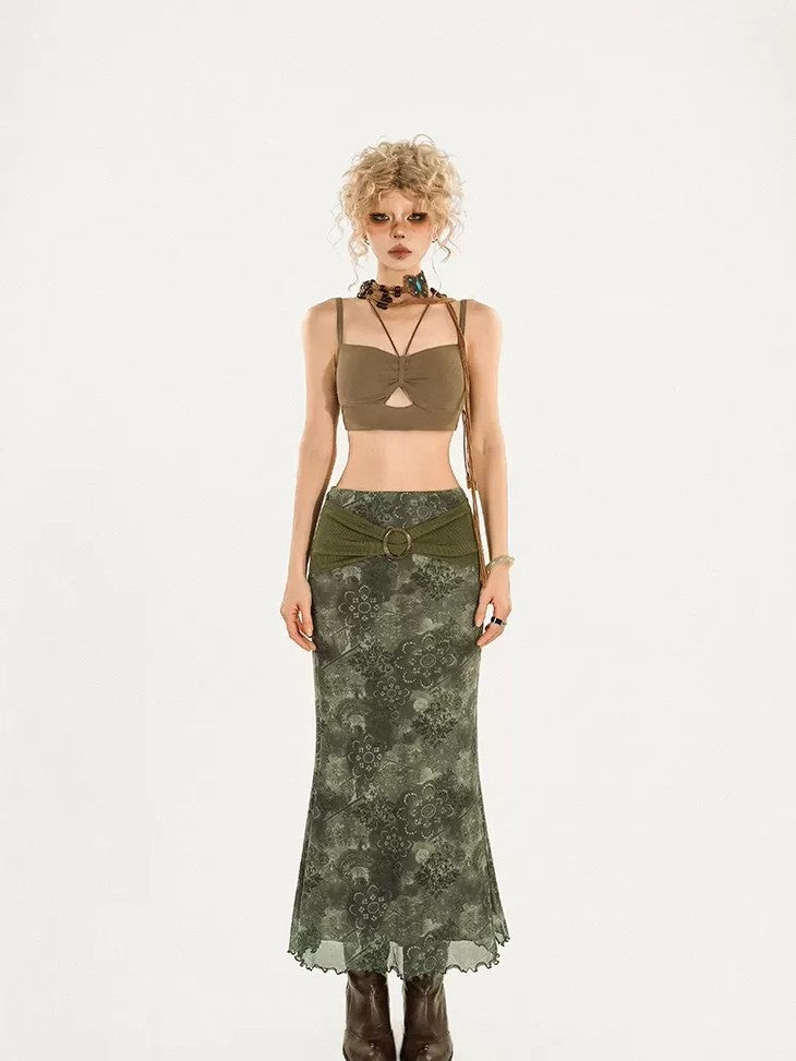 Nico Molly Sexy Cutout Halter Padded Slim Fit Open Back Women&