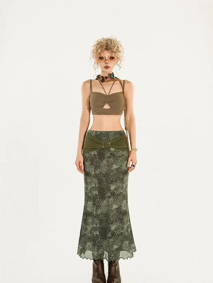 Nico Molly Sexy Cutout Halter Padded Slim Fit Open Back Women&