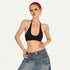 Nico_Molly_Solid_Backless_U_Neck_Lace_Up_Slim_Women&
