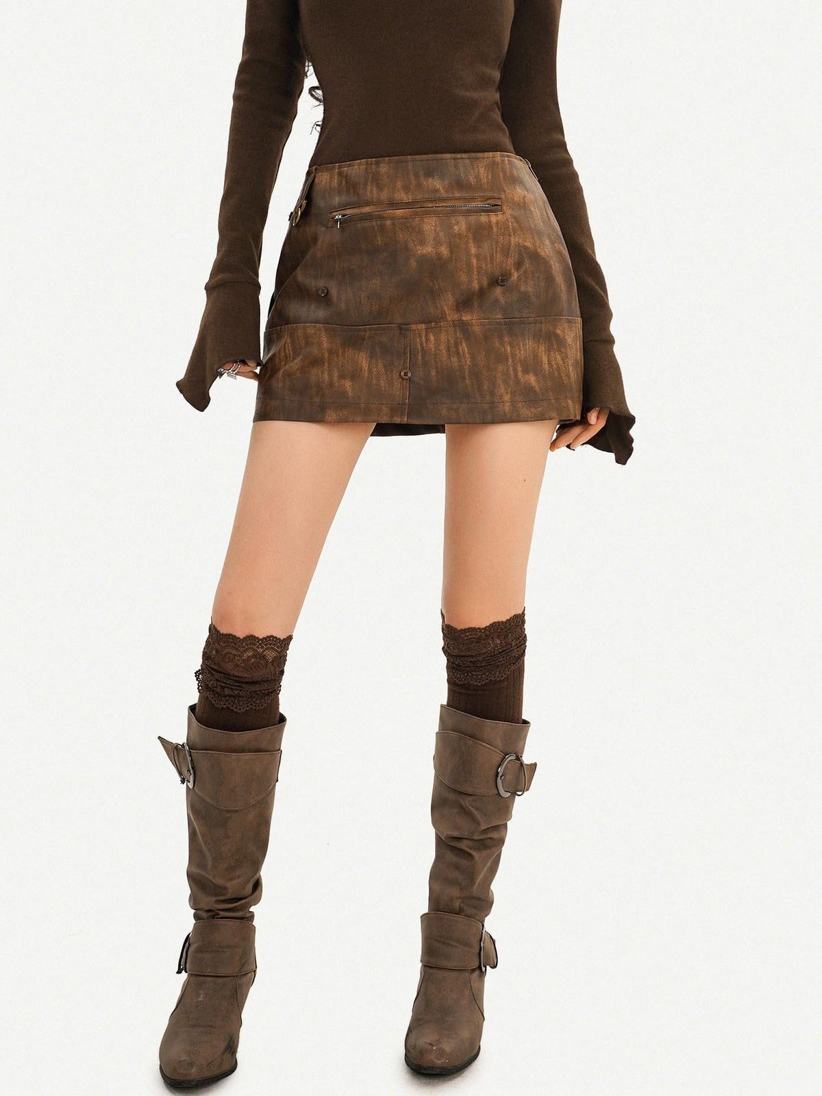 Nico Molly Tribal Leopard Patchwork Women&
