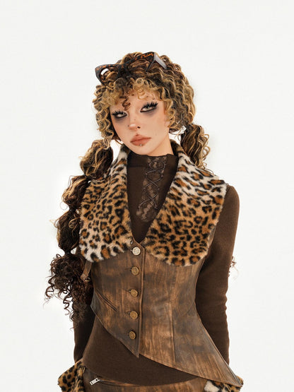 Nico Molly Tribal Leopard Patchwork Women&
