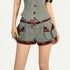 Nico_Molly_V-neck_Lapel_Blazer_Vest_Buttoned_Slimming_Women&