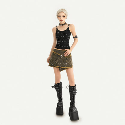 Nico_Molly_Vintage_American_Studded_Square_Neck_Slim_Fit_Women&