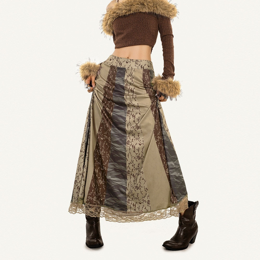 Nico_Molly_Vintage_Lace_Trim_Ethnic_Print_Women&