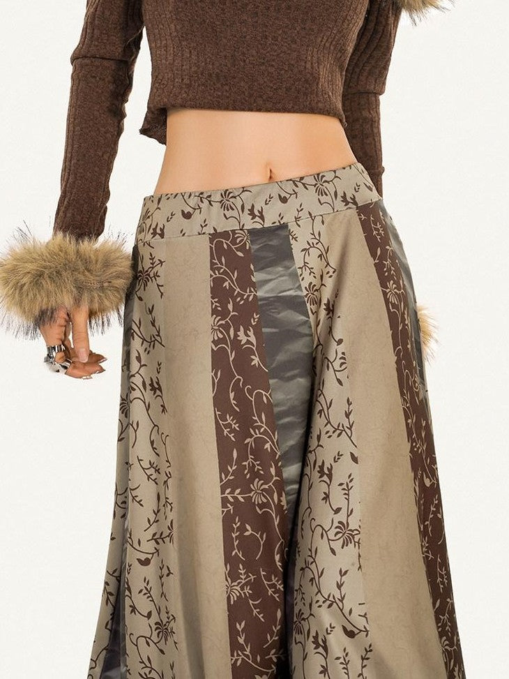 Nico Molly Vintage Lace Trim Ethnic Print Women&