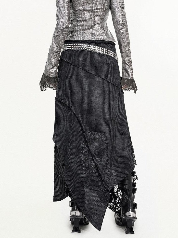 Nico Molly Vintage Patchwork Lace Asymmetric Women&