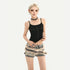 Nico_Molly_Vintage_Print_Studded_U_Neck_Slim_Cropped_Women&