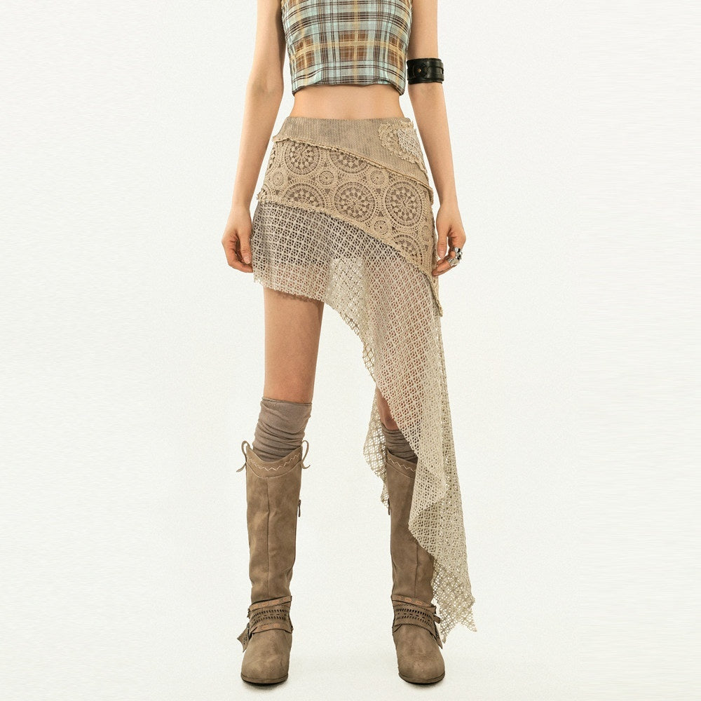Nico_Molly_Vintage_Punk_Patchwork_Aline_Asymmetric_Women&