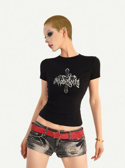 Nico Molly Vintage Washed Distressed Ripped Low Waist Women&