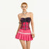 Nico_Molly_Y2k_Colorblock_Print_Zipper_Cinched_Waist_Slim_Fit_Women&