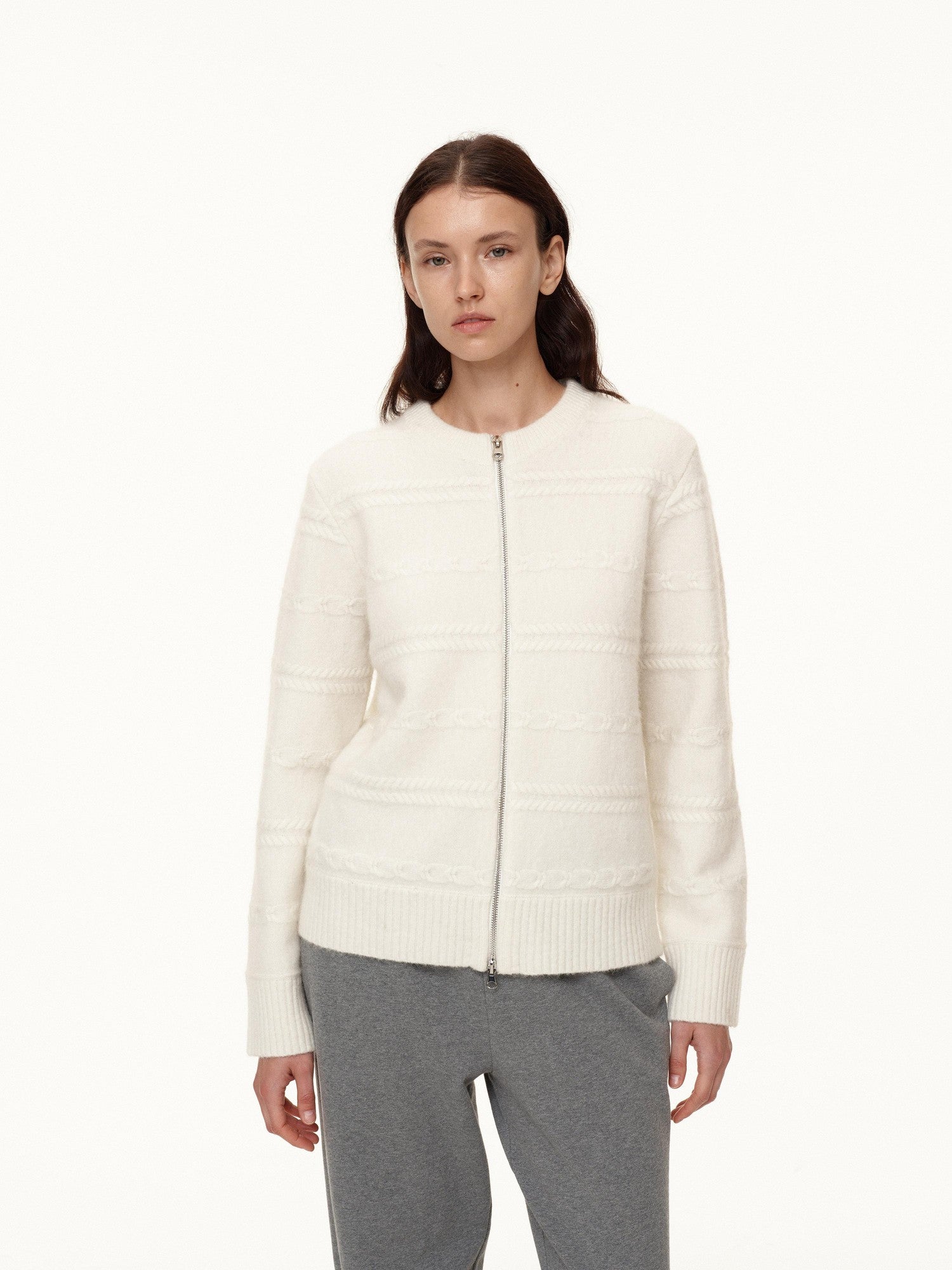 Northbutsouth 3d Embossed Relief Textured Aran Women&