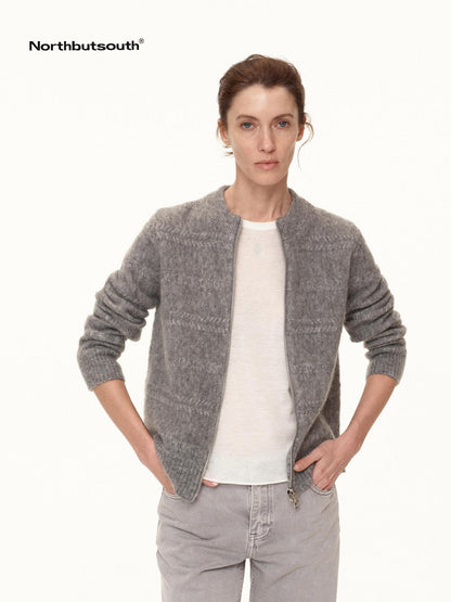 Northbutsouth 3d Embossed Relief Textured Aran Women&