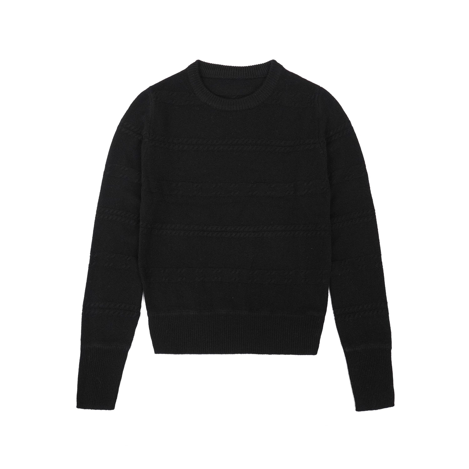 Northbutsouth_3d_Embossed_Textured_Slim_Fit_Pullover_Women&