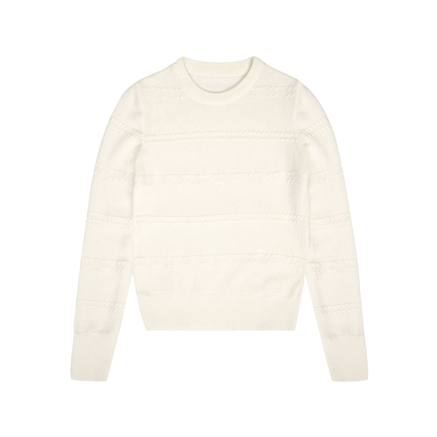 Northbutsouth_3d_Embossed_Textured_Slim_Fit_Pullover_Women&
