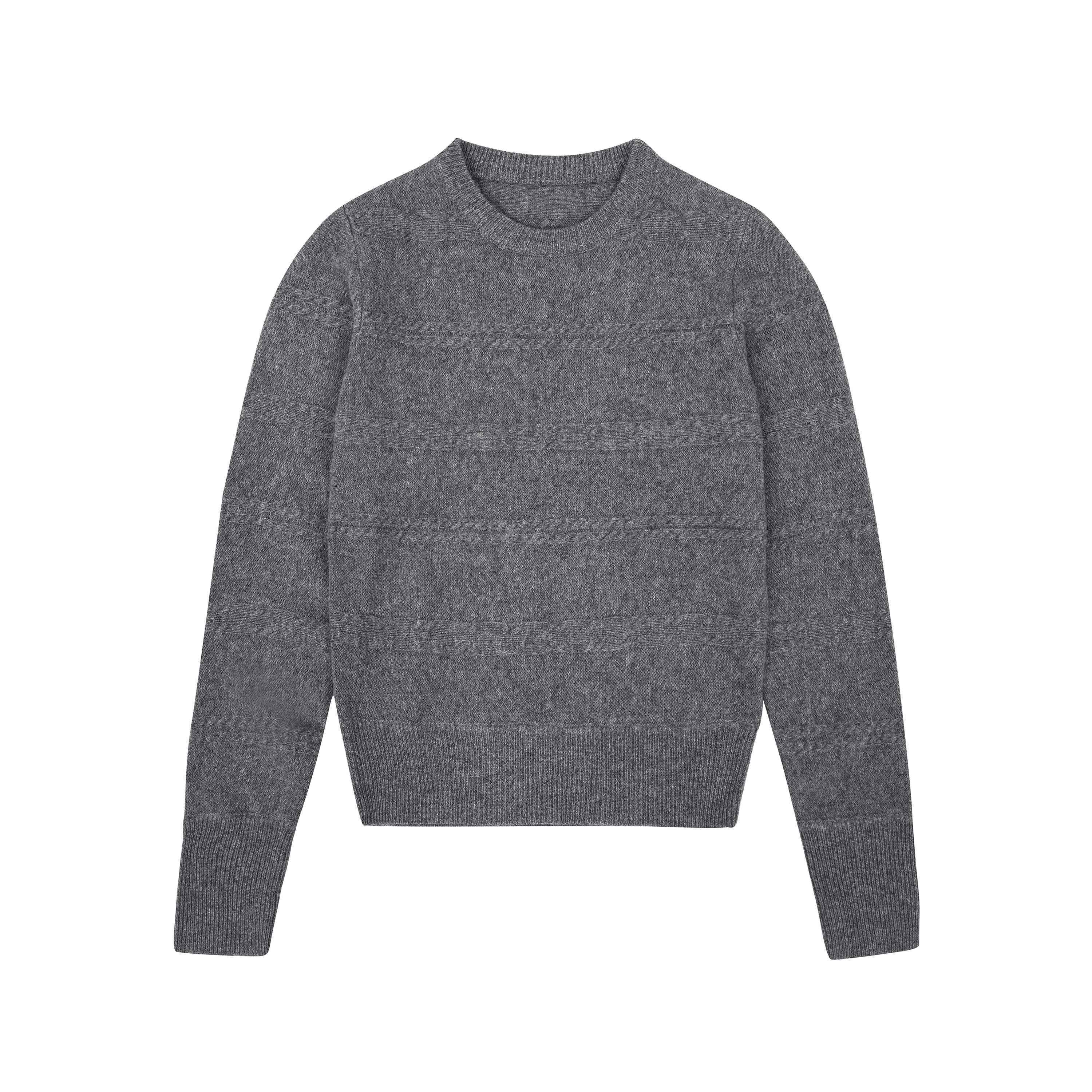 Northbutsouth_3d_Embossed_Textured_Slim_Fit_Pullover_Women&