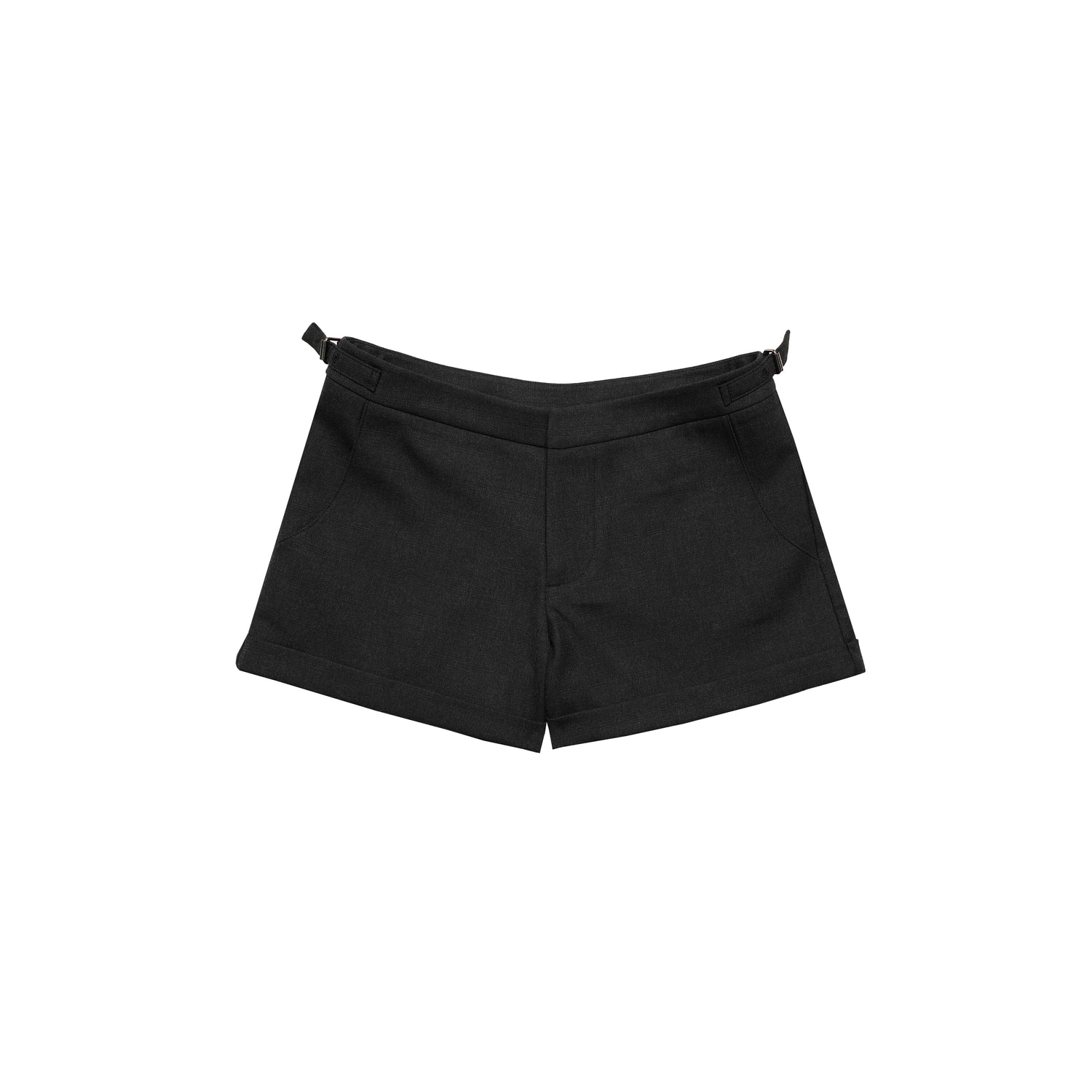 Northbutsouth A Line Mini Shorts With Adjustable Metal Waist MISSTT