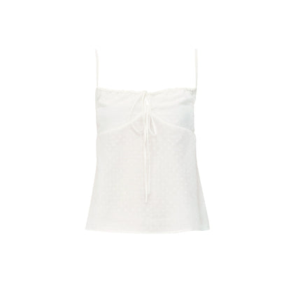 Northbutsouth Adjustable Strap A Line Casual Sundress With Subtle Polka Dot Texture MISSTT